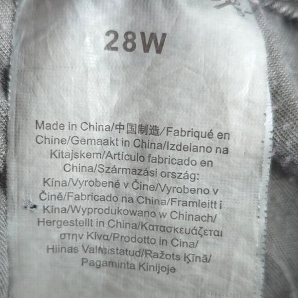 ZLZ Denim Jeans Mens 28x31 Green Skinny Leg Stretch - Picture 11 of 12